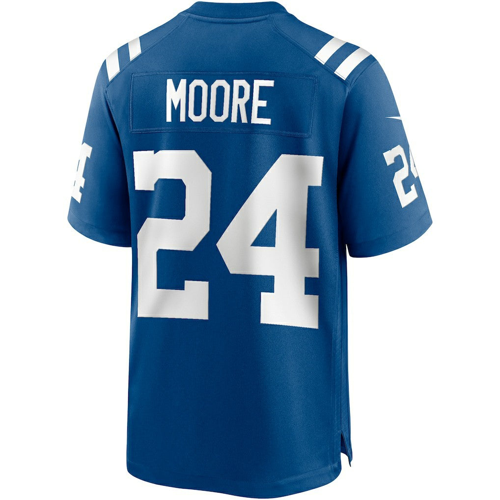 Lenny Moore Indianapolis Colts Game Retired Player Jersey Royal