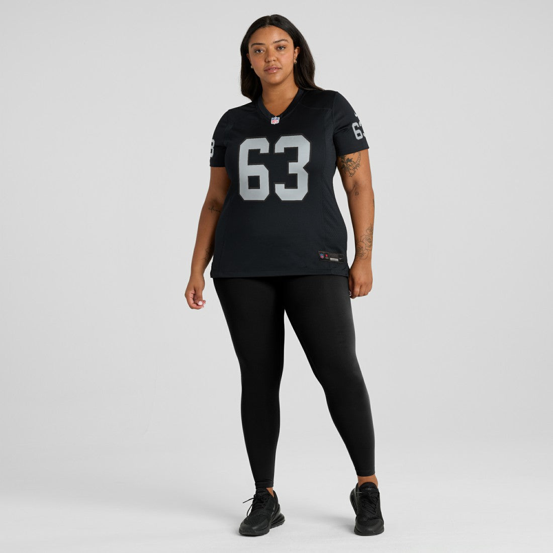 Gene Upshaw Las Vegas Raiders Women's Game Retired Player Jersey Black