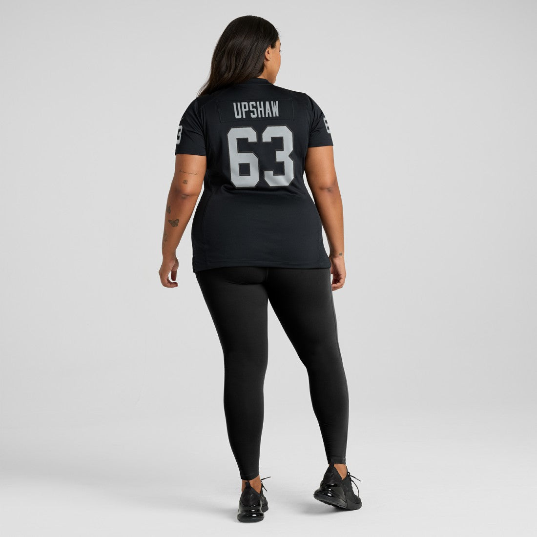 Gene Upshaw Las Vegas Raiders Women's Game Retired Player Jersey Black