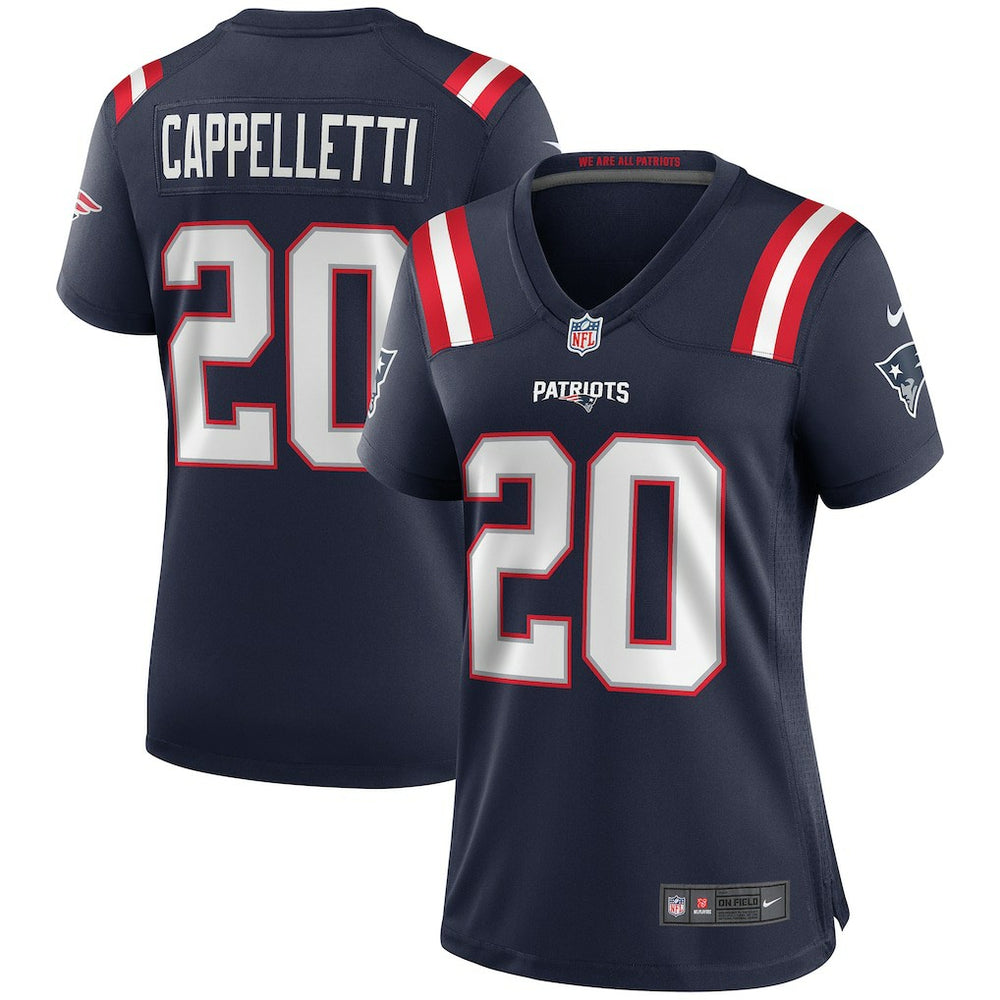 NFL Gino Cappelletti New England Patriots Women's Game Retired Player Jersey - Navy
