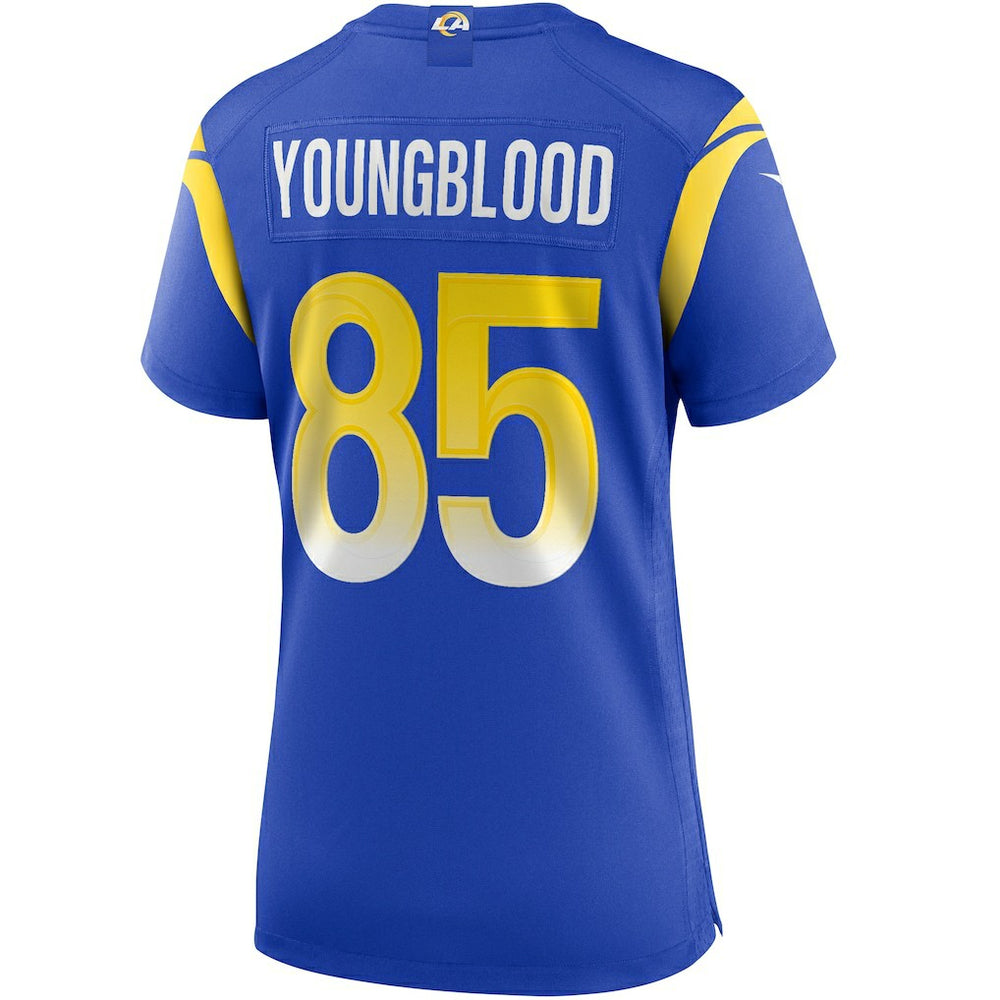 Jack Youngblood Los Angeles Rams Women's Game Retired Player Jersey Royal