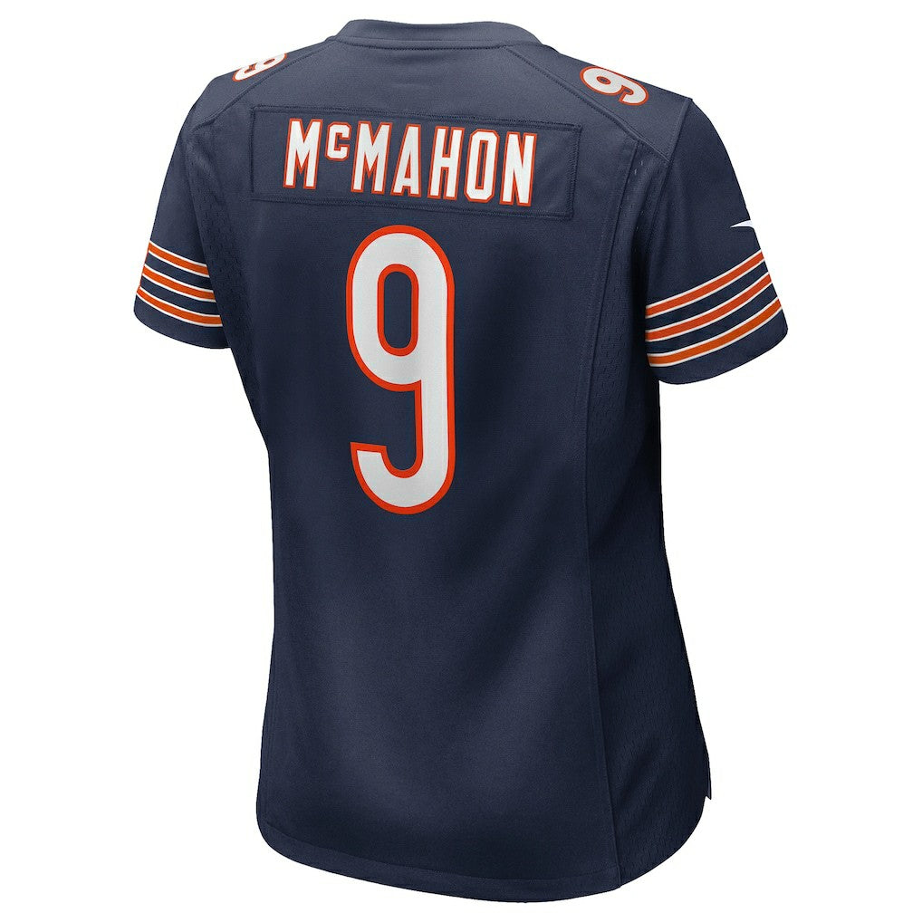 Jim McMahon Chicago Bears Women's Game Retired Player Jersey Navy
