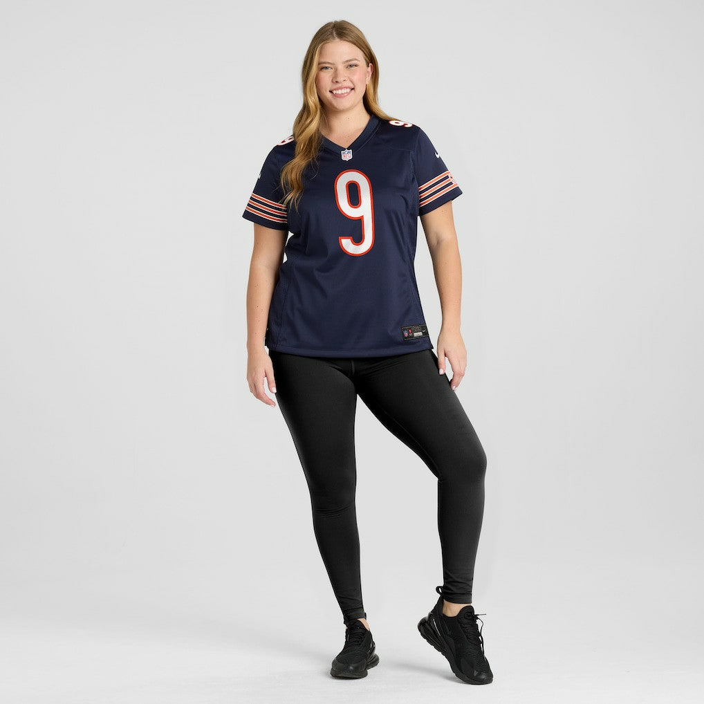 Jim McMahon Chicago Bears Women's Game Retired Player Jersey Navy