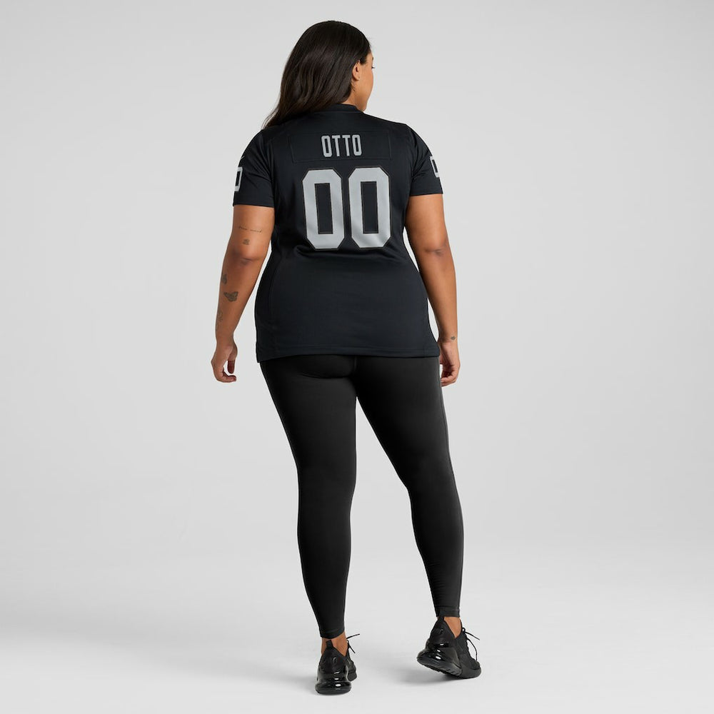 Jim Otto Las Vegas Raiders Women's Game Retired Player Jersey Black