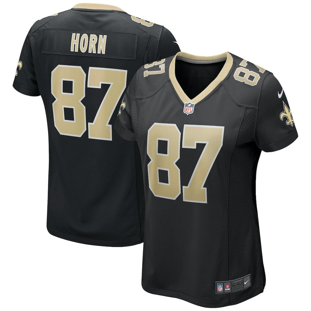 Joe Horn New Orleans Saints Women's Game Retired Player Jersey Black