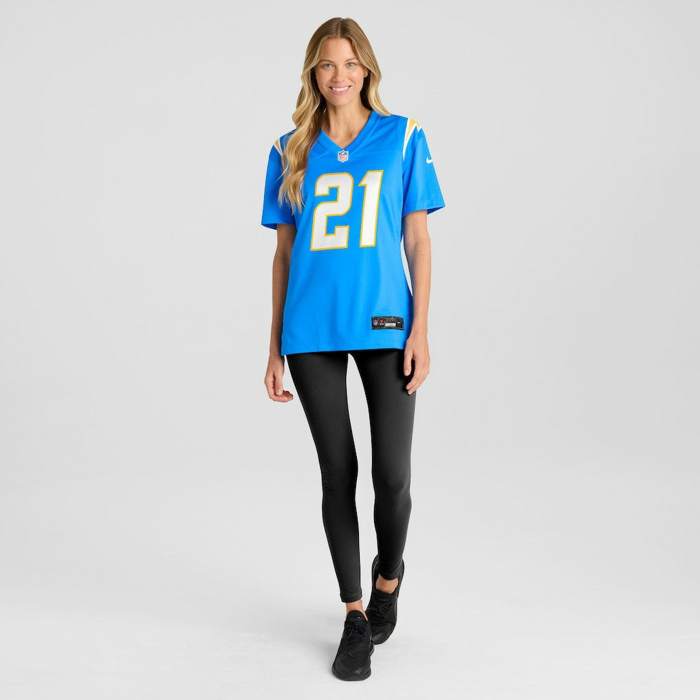 John Hadl Los Angeles Chargers Women's Game Retired Player Jersey Powder Blue