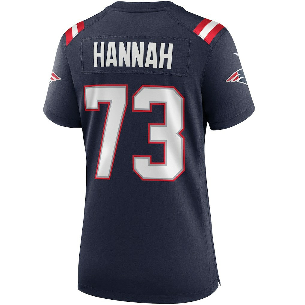 NFL John Hannah New England Patriots Women's Game Retired Player Jersey - Navy