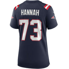 NFL John Hannah New England Patriots Women's Game Retired Player Jersey - Navy