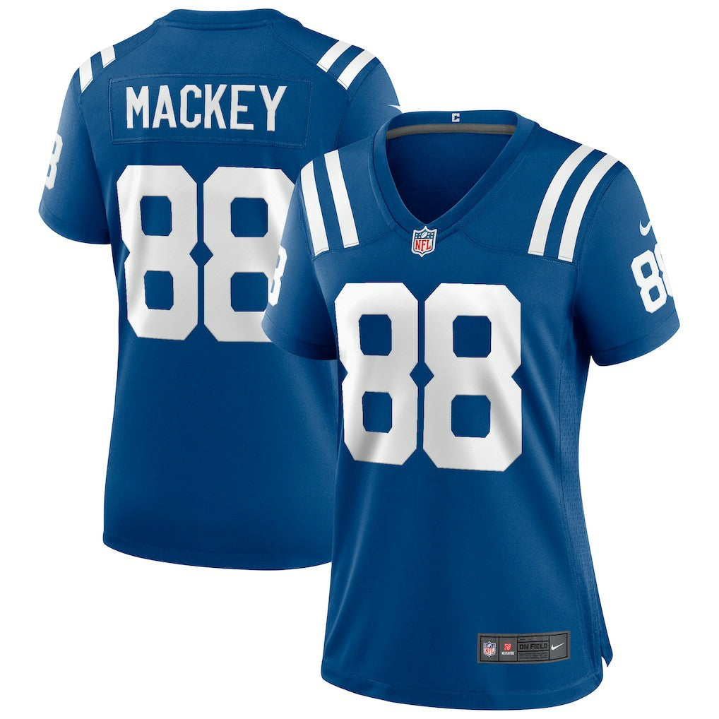 John Mackey Indianapolis Colts Women's Game Retired Player Jersey Royal