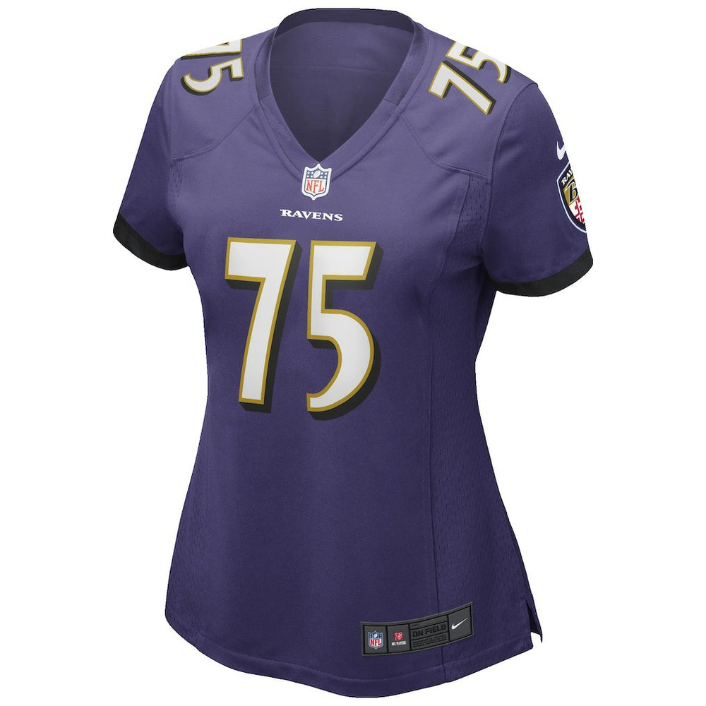 Jonathan Ogden Baltimore Ravens Women's Game Retired Player Jersey Purple