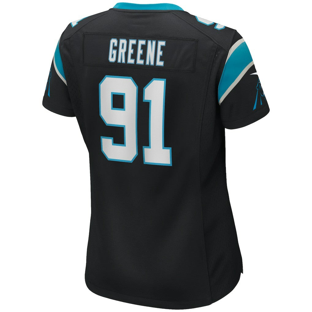 Kevin Greene Carolina Panthers Women's Game Retired Player Jersey Black
