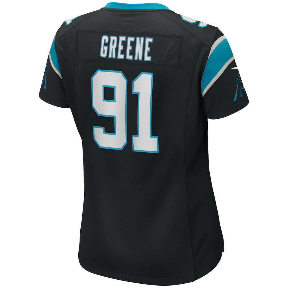 Kevin Greene Carolina Panthers Women's Game Retired Player Jersey Black