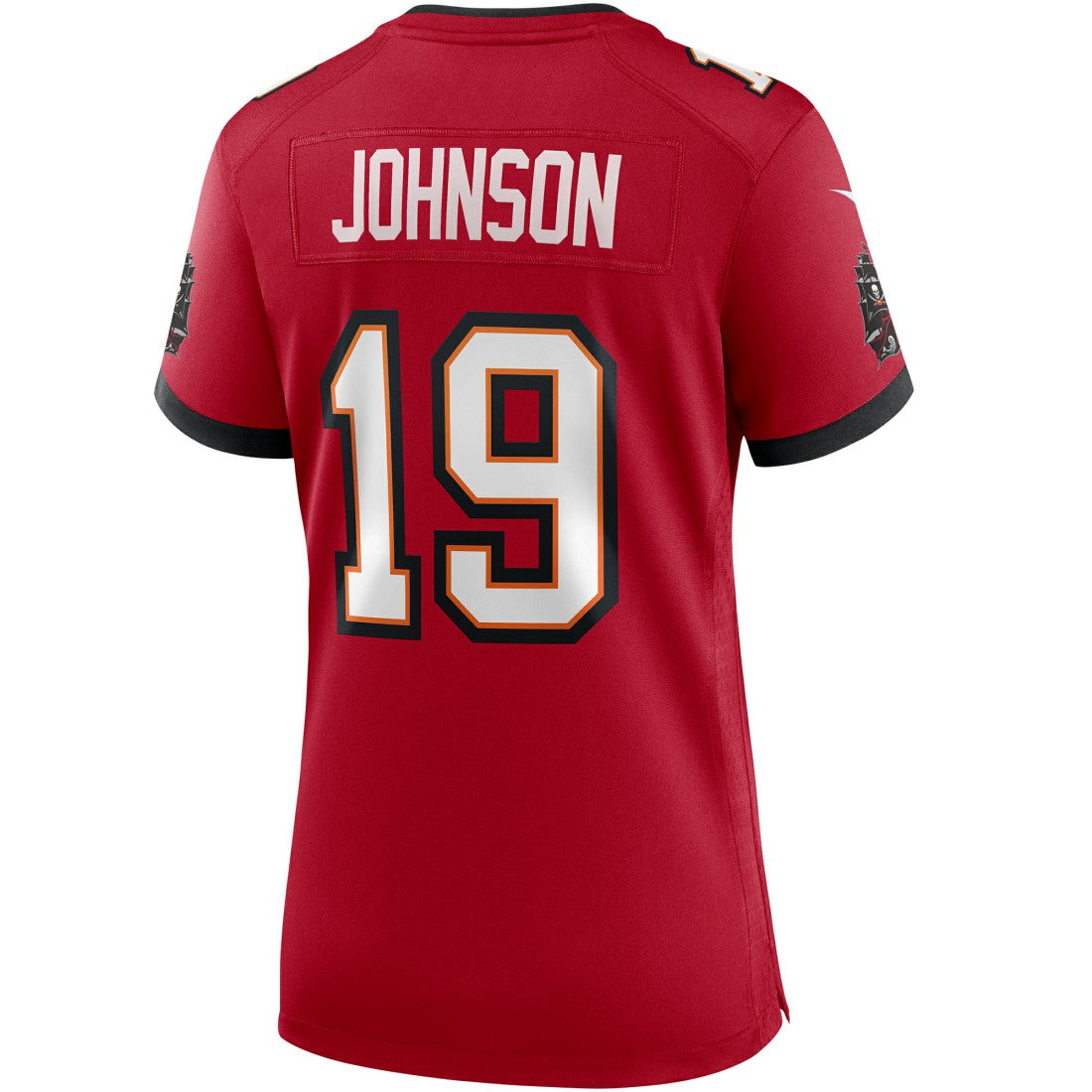 Keyshawn Johnson Tampa Bay Buccaneers Women's Game Retired Player Jersey Red