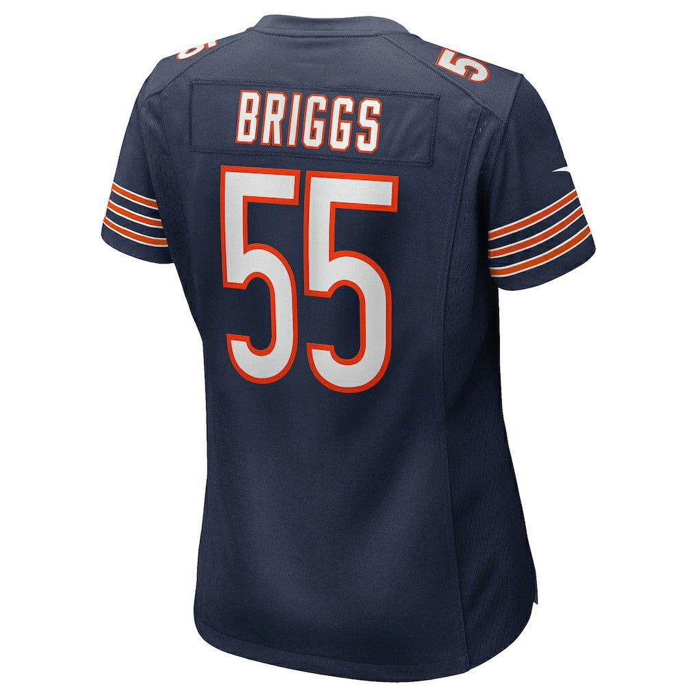 Lance Briggs Chicago Bears Women's Game Retired Player Jersey Navy