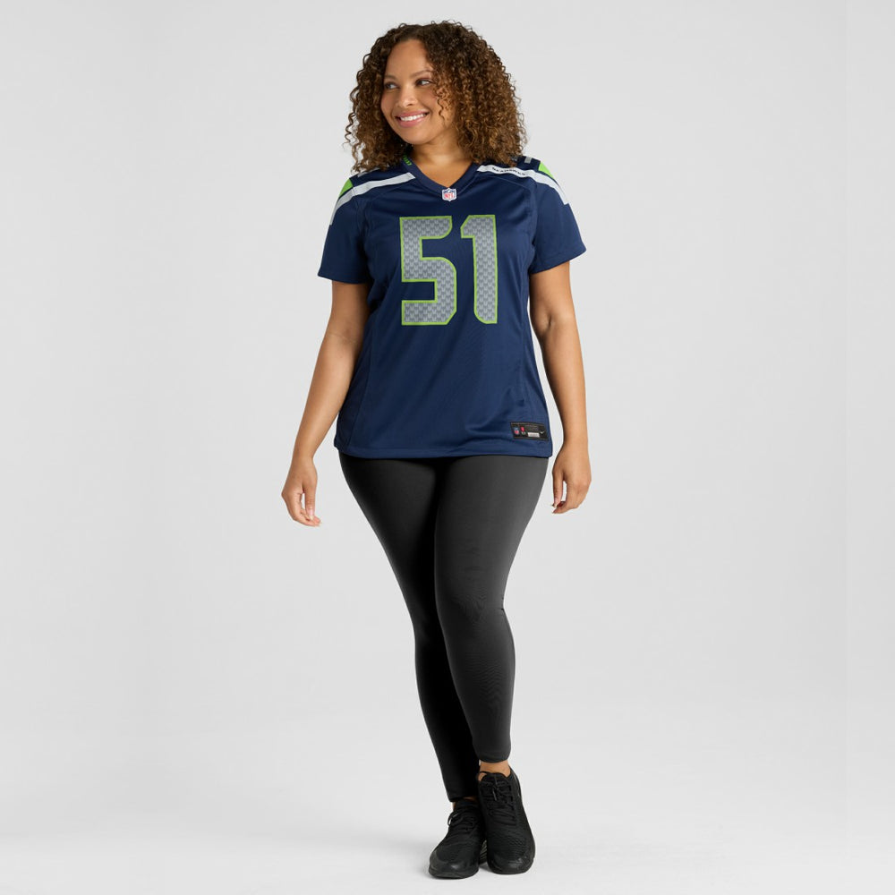 Lofa Tatupu Seattle Seahawks Women's Game Retired Player Jersey College Navy