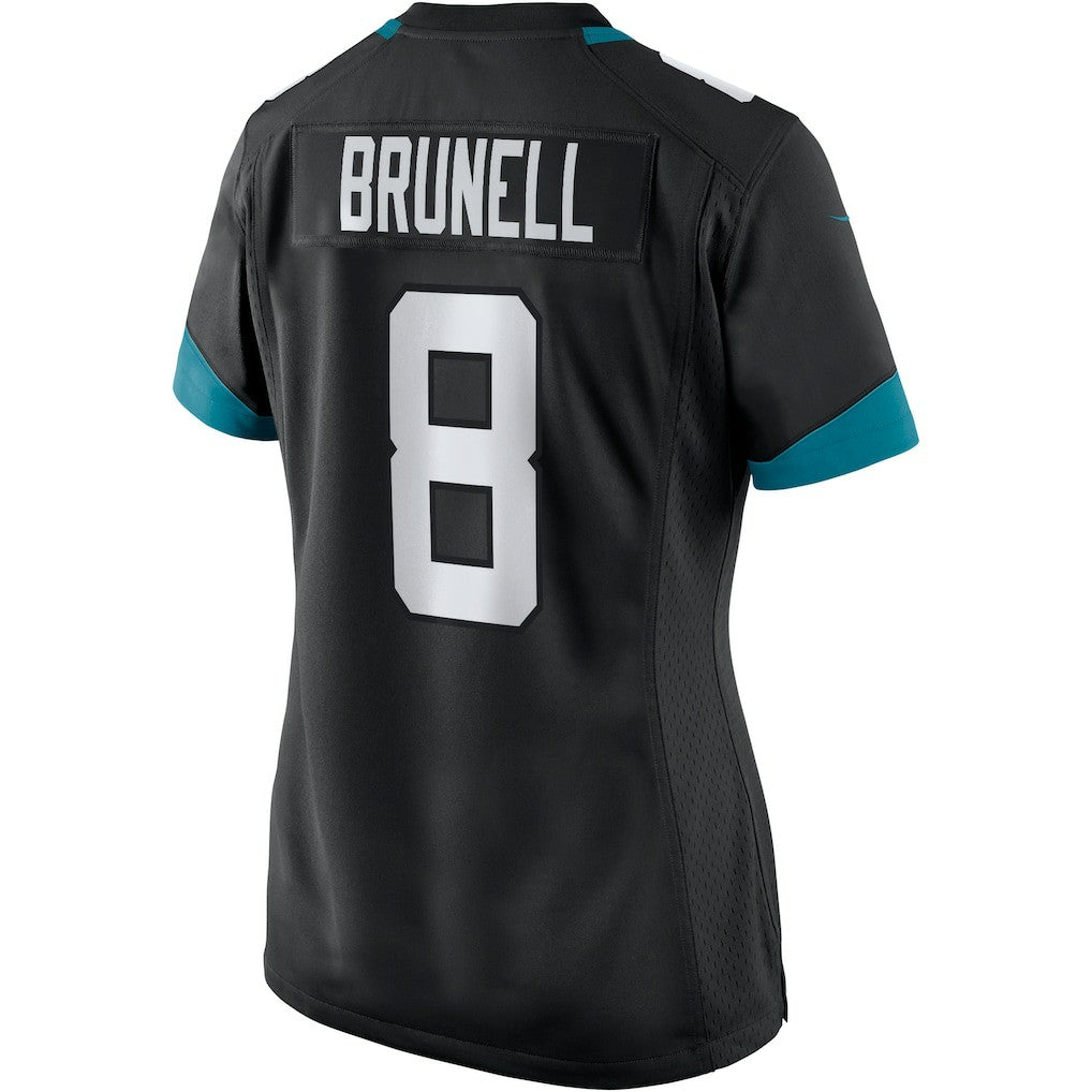 Mark Brunell Jacksonville Jaguars Women's Game Retired Player Jersey Black
