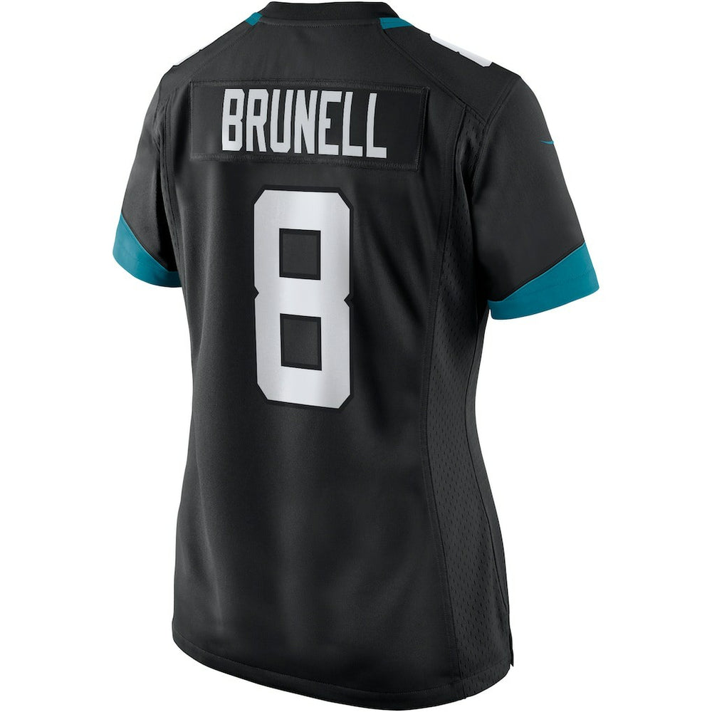 Mark Brunell Jacksonville Jaguars Women's Game Retired Player Jersey Black