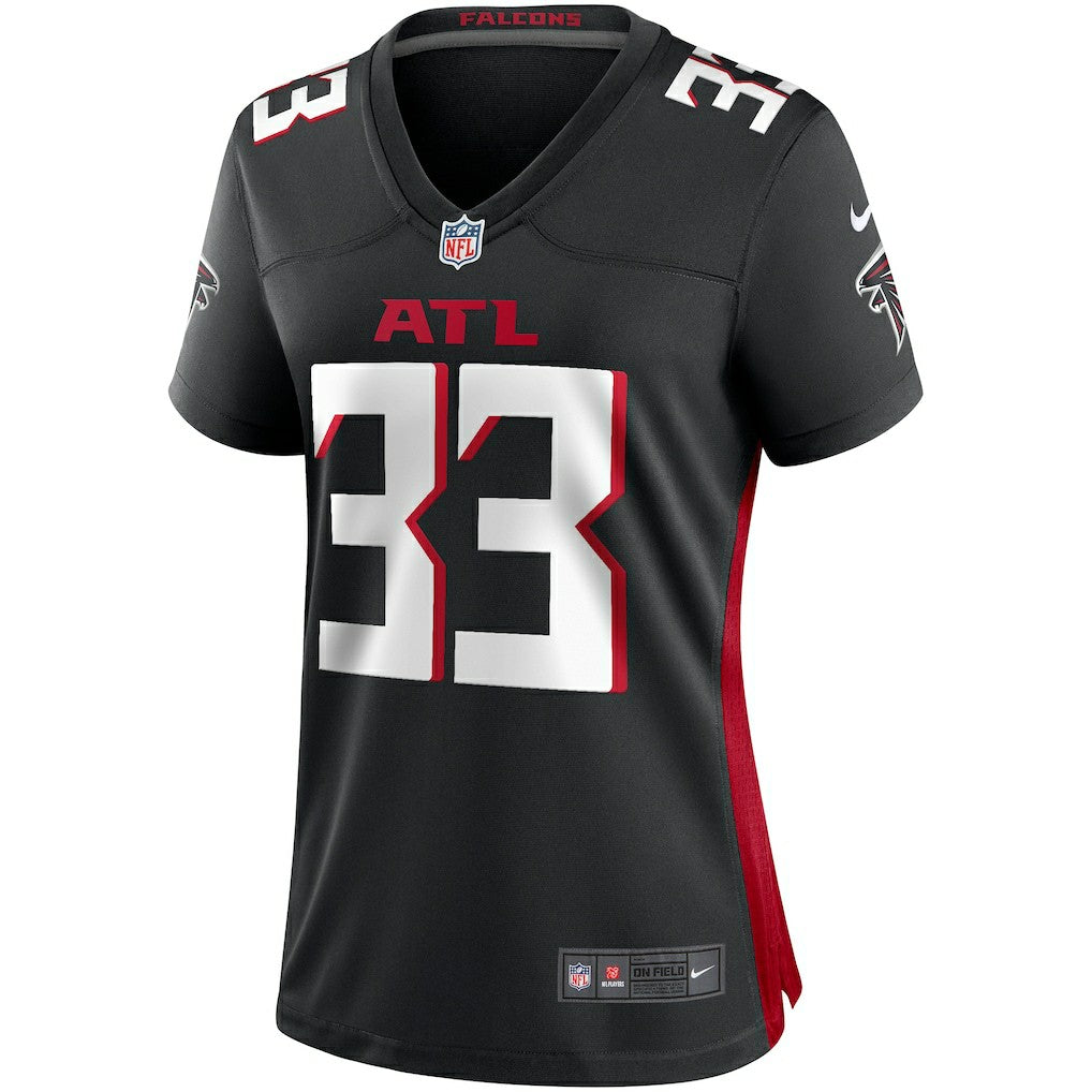 Michael Turner Atlanta Falcons Women's Game Retired Player Jersey Black