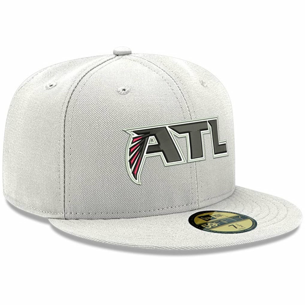 Atlanta Falcons New Era Omaha ATL 59FIFTY Fitted Hat White