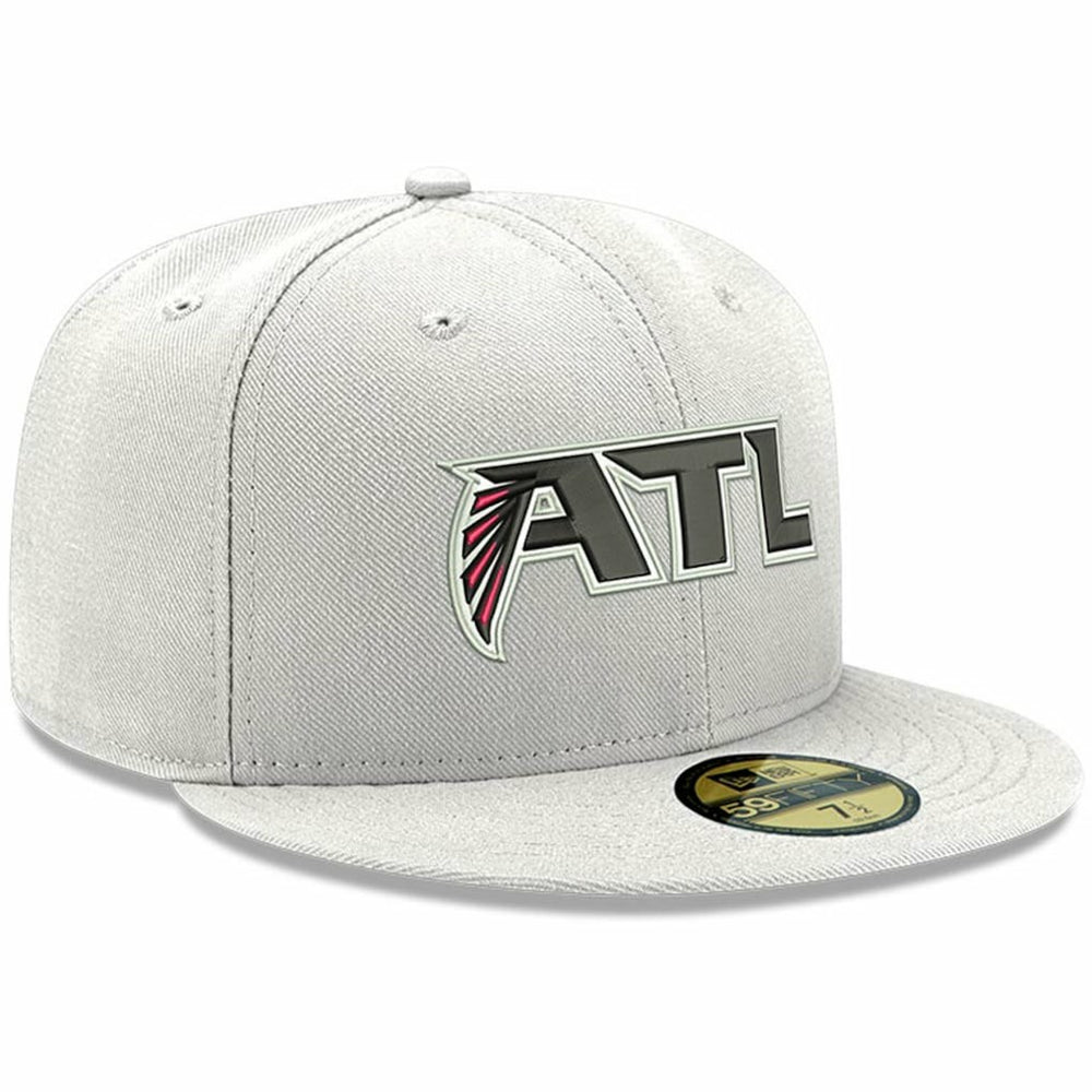 Atlanta Falcons New Era Omaha ATL 59FIFTY Fitted Hat White