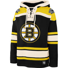 NHL Boston Bruins '47 Superior Lacer Hoodie - Black