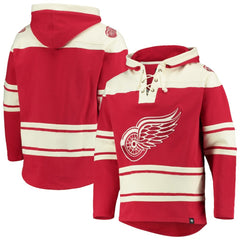 NHL Detroit Red Wings '47 Superior Lacer Hoodie - Red