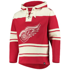 NHL Detroit Red Wings '47 Superior Lacer Hoodie - Red