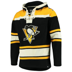 NHL Pittsburgh Penguins '47 Superior Lacer Hoodie - Black