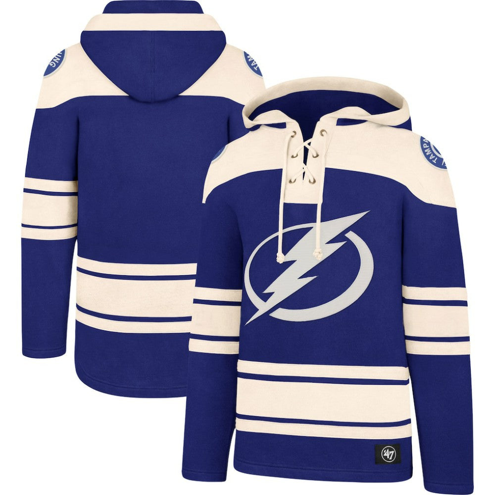 NHL Tampa Bay Lightning '47 Superior Lacer Hoodie - Blue