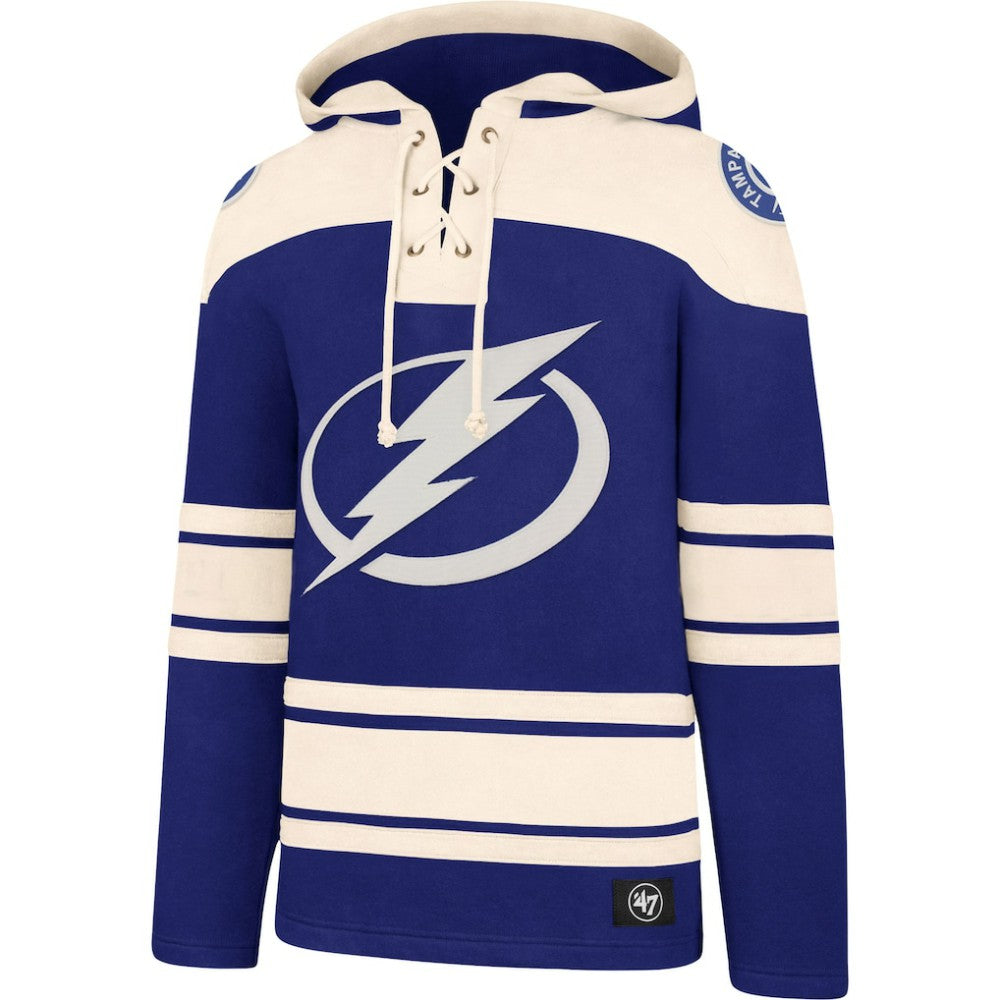 NHL Tampa Bay Lightning '47 Superior Lacer Hoodie - Blue