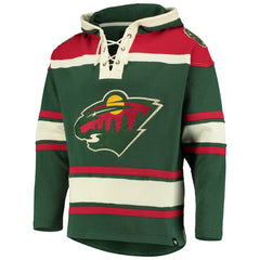 NHL Minnesota Wild '47 Superior Lacer Hoodie - Green