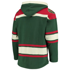 NHL Minnesota Wild '47 Superior Lacer Hoodie - Green