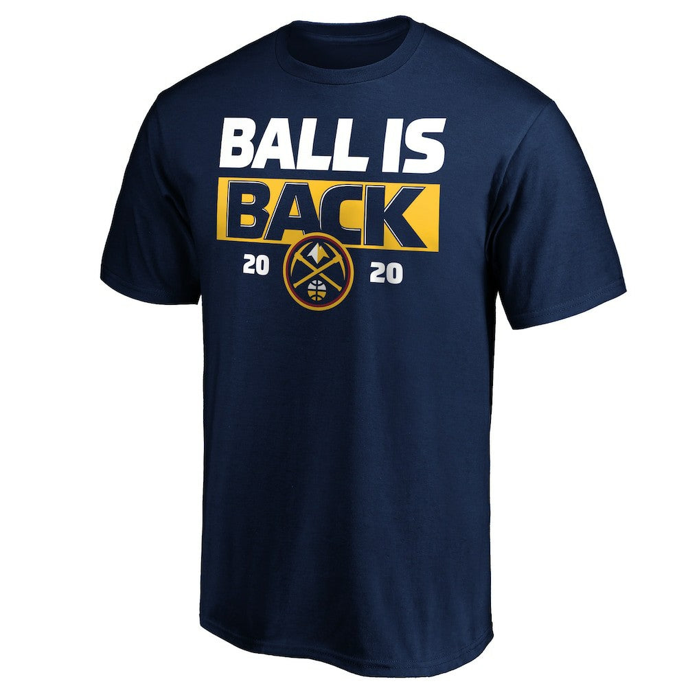 Denver Nuggets Ball Is Back T-Shirt Navy