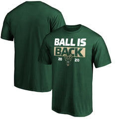 Milwaukee Bucks Ball Is Back T-Shirt Green