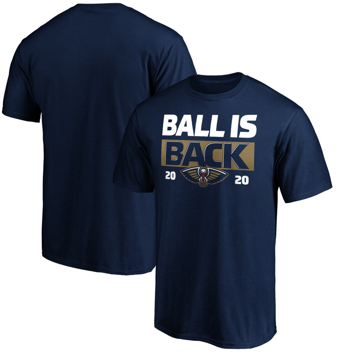 New Orleans Pelicans Ball Is Back T-Shirt Navy