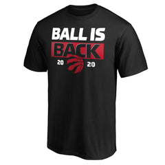 Toronto Raptors Ball Is Back T-Shirt Black