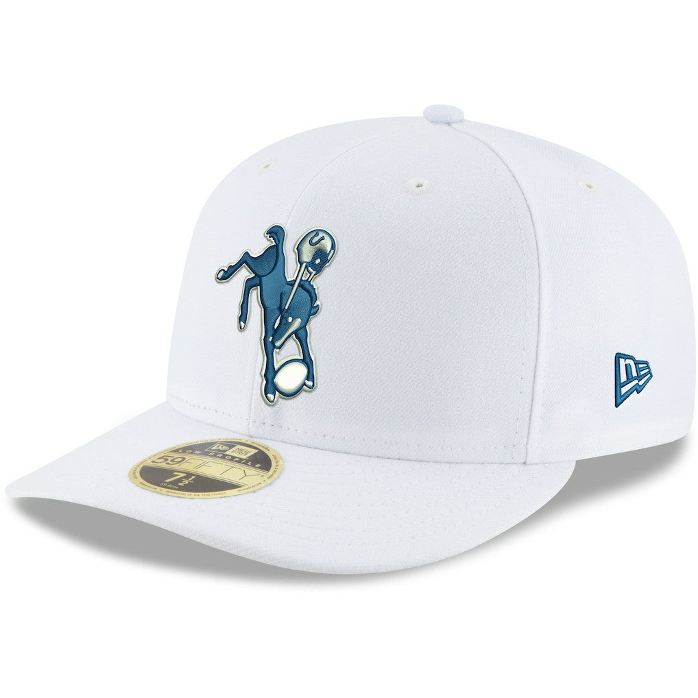 Indianapolis Colts New Era Omaha Low Profile 59FIFTY Fitted Hat White