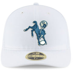 Indianapolis Colts New Era Omaha Low Profile 59FIFTY Fitted Hat White