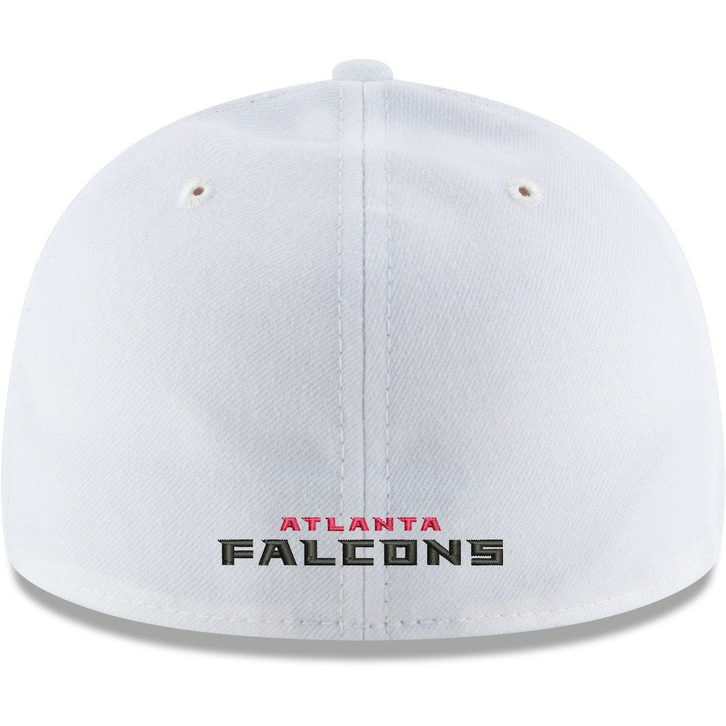 Atlanta Falcons New Era Omaha Low Profile 59FIFTY Fitted Hat White