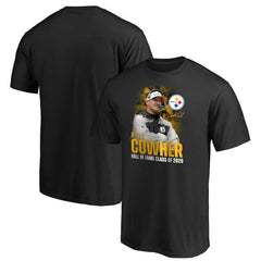 Bill Cowher Pittsburgh Steelers 2020 Pro Football Hall of Fame Inductee Coach Graphic T-Shirt Black