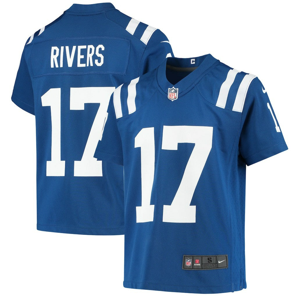 Philip Rivers Indianapolis Colts Youth Game Jersey Royal