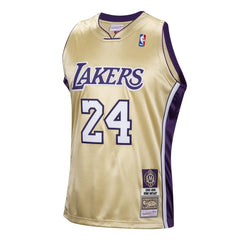 Kobe Bryant Los Angeles Lakers Hall of Fame Class of 2020 #24 Authentic Hardwood Classics Jersey Gold