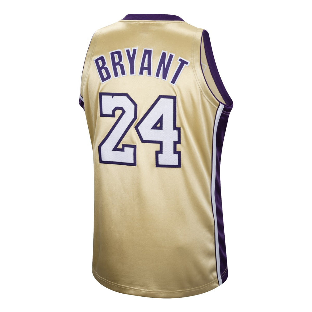 Kobe Bryant Los Angeles Lakers Hall of Fame Class of 2020 #24 Authentic Hardwood Classics Jersey Gold