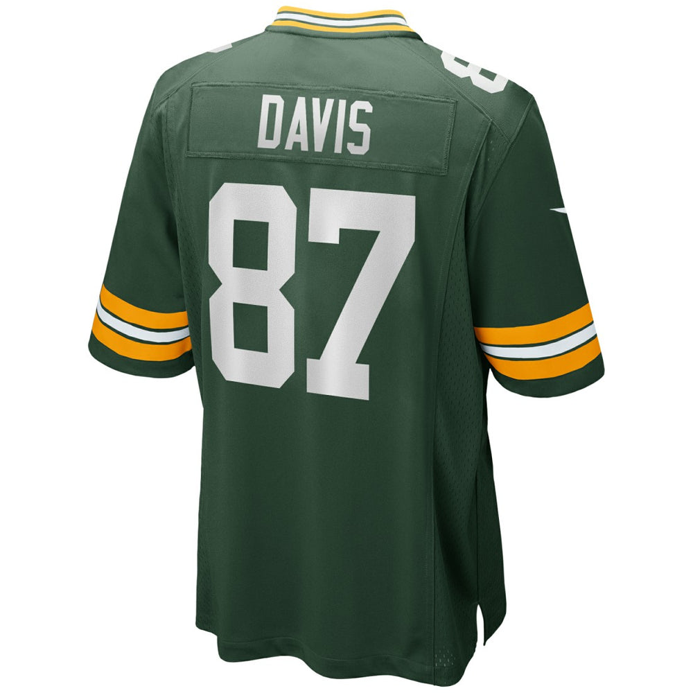 Willie Davis Green Bay Packers Game Retired Player Jersey Green