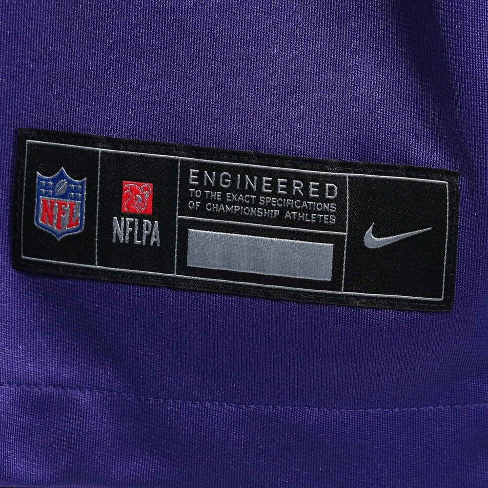 NFL Paul Krause Minnesota Vikings Game Retired Player Jersey - Purple