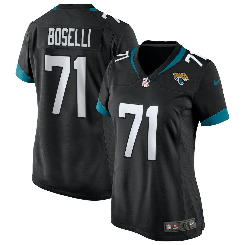 Tony Boselli Jacksonville Jaguars Women's Game Retired Player Jersey Black