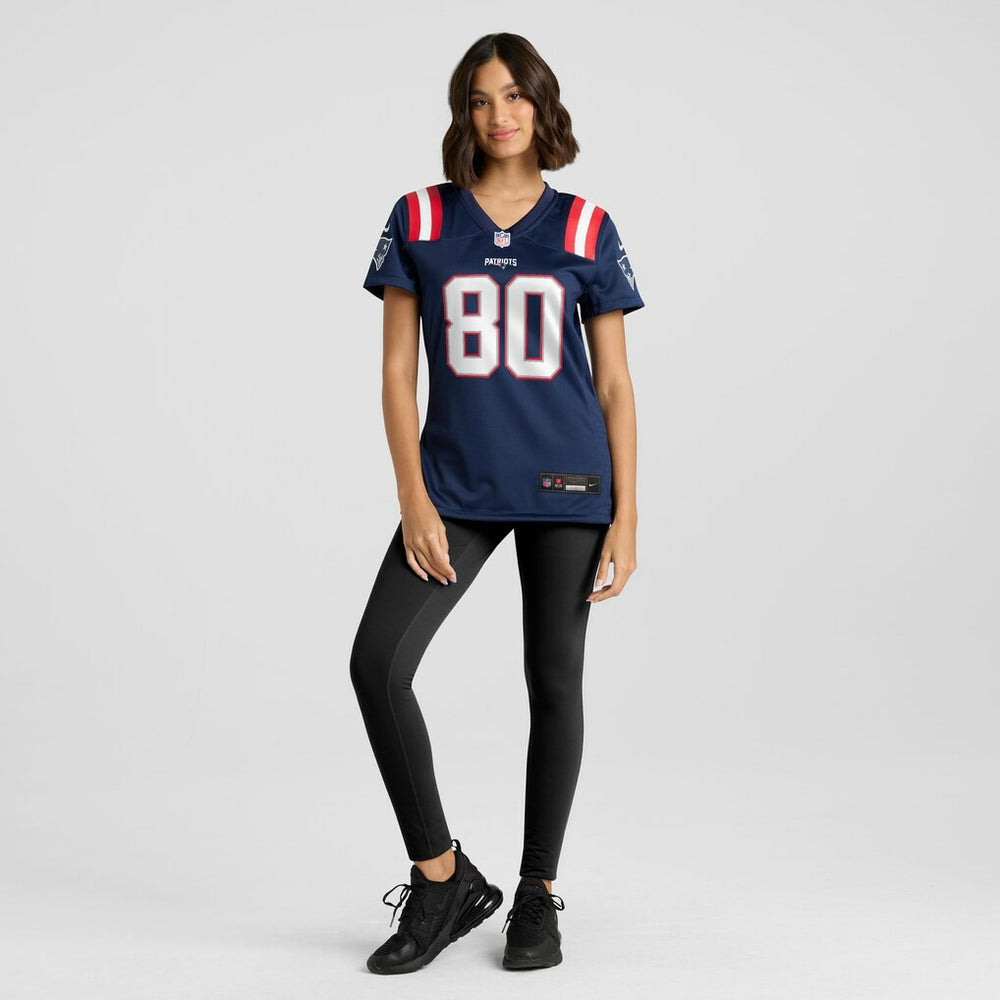 NFL Troy Brown New England Patriots Women's Game Retired Player Jersey - Navy