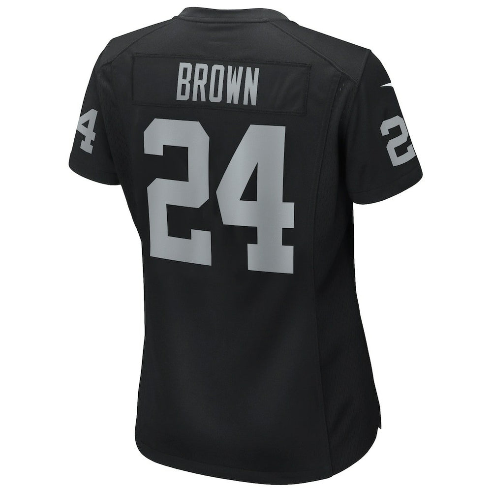 Willie Brown Las Vegas Raiders Women's Game Retired Player Jersey Black