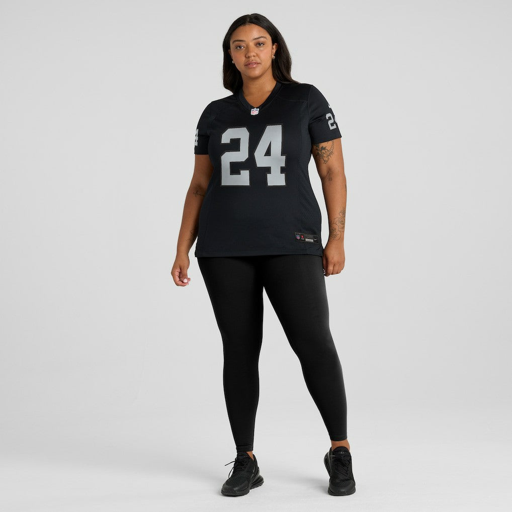 Willie Brown Las Vegas Raiders Women's Game Retired Player Jersey Black