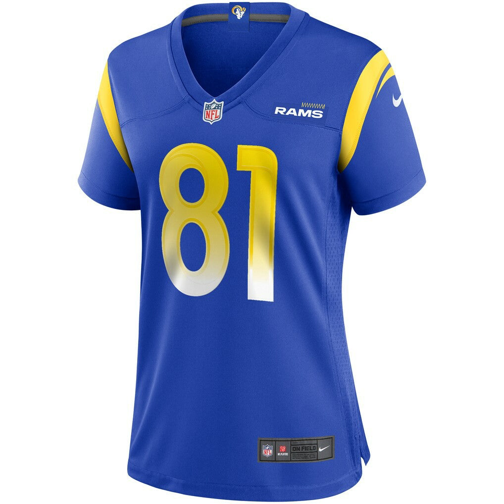 Torry Holt Los Angeles Rams Women's Game Retired Player Jersey Royal